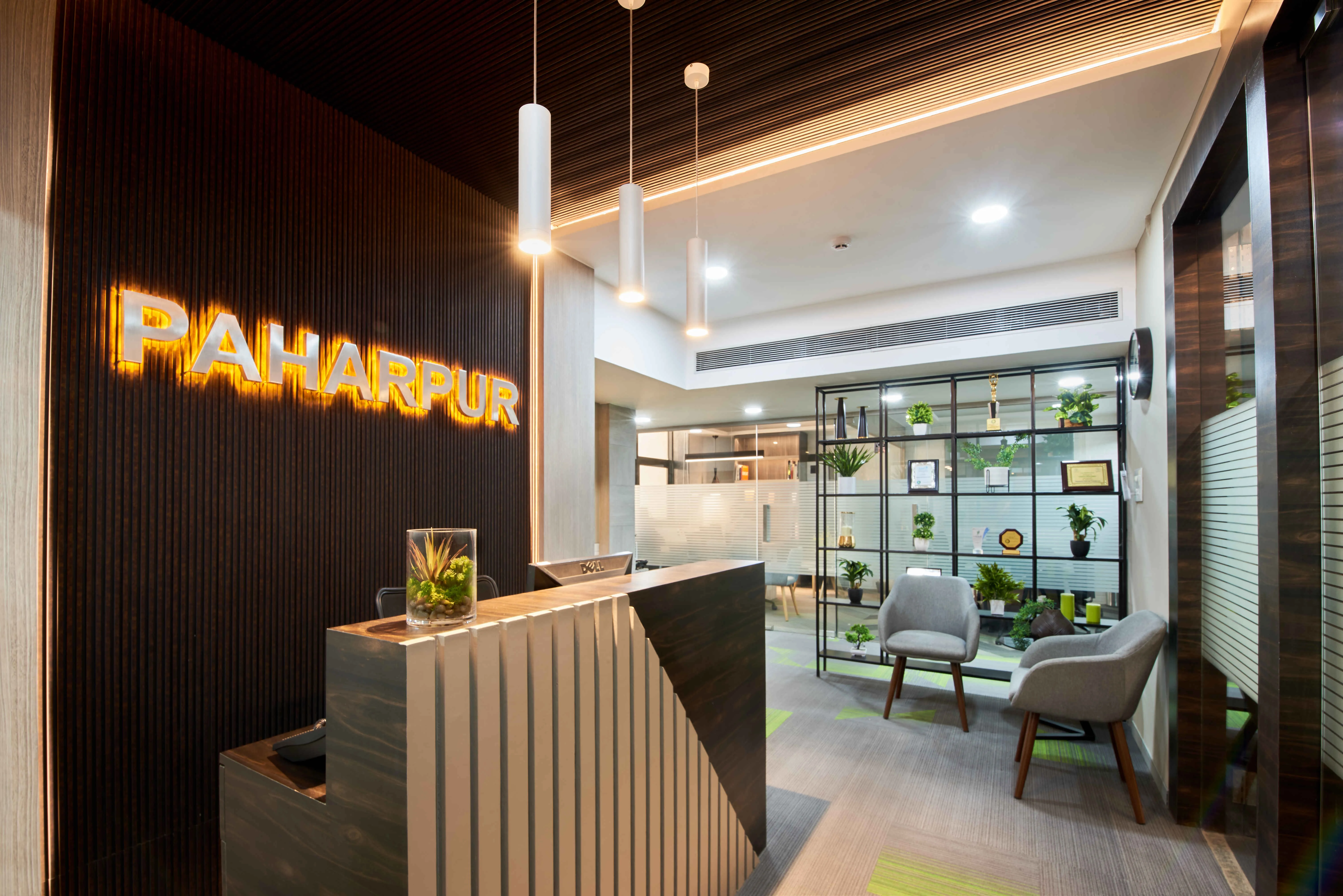 Paharpur commercial interior design project in Mumbai